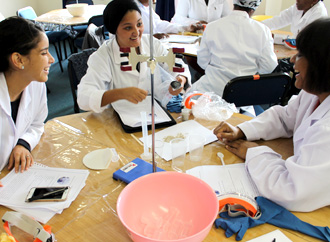 Educators get hands-on and minds-on with chemistry