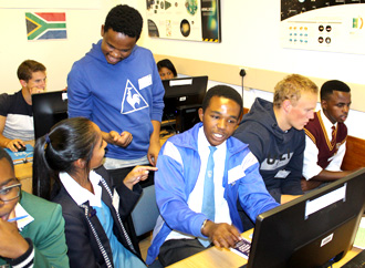 Learners become particle physicists for a day at iThemba LABS