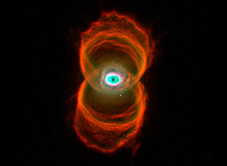 SALT sees double in the Hourglass Nebula