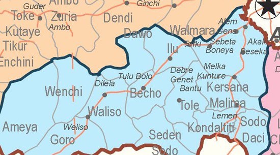 Addis-Ababa-Woliso-South-West-Shewa